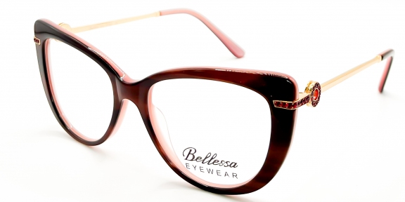 Оправа жіноча пластикова Bellesa 110367 GS03_BL36