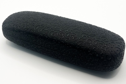 Футляр для окулярів з візерунком FN009 black/black