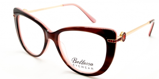 Оправа жіноча пластикова Bellesa 110367 GS03_BL36