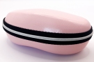 Футляр для окулярів на блискавці light pink